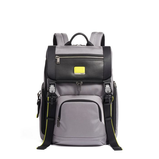 Men / Unisex Alpha Bravo Lark Backpack - Grey/Bright Lime