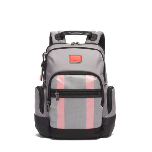Men / Unisex Alpha Bravo Norman Backpack - Grey/Bright Red
