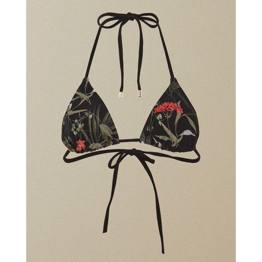 Women Gigiee-Fh2W-Highland Triangle Bikini Top - Black