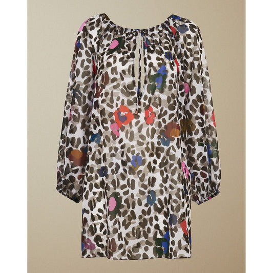 Women Lunora-Fh2W-Wilderness Balloon Slv Coverup - Ivory