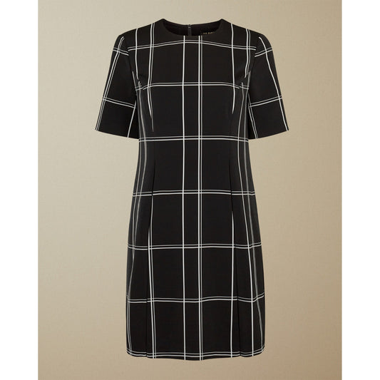 Women Astryd-Wh2W-Check Mockable Playsuit - Black