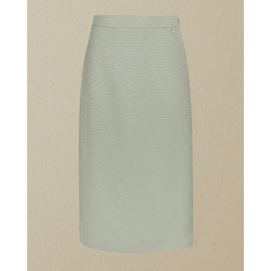Women Narlica-Wh2W-Panel Detail Slit Column Skirt - Mint