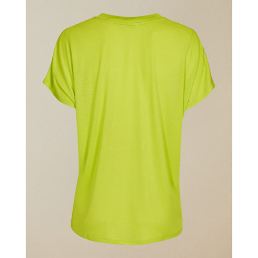 Women Laali-Grown On Sleeve Ted Baker Branded Top - Bright-Green