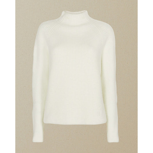 Women Venetii-Chunky Stitch Jumper - Ivory