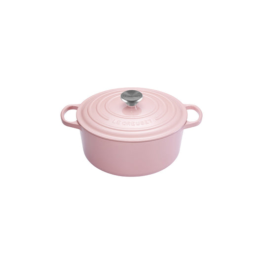 Round Casserole/oven 22cm - Chiffon Pink Ss Knob