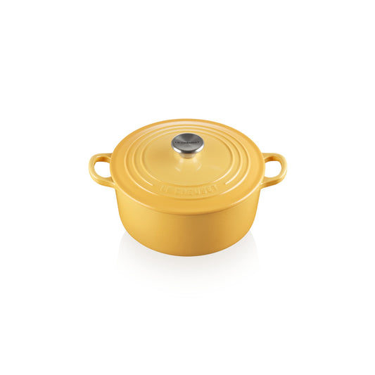 Round Casserole/oven 22cm - Honey Ss Knob