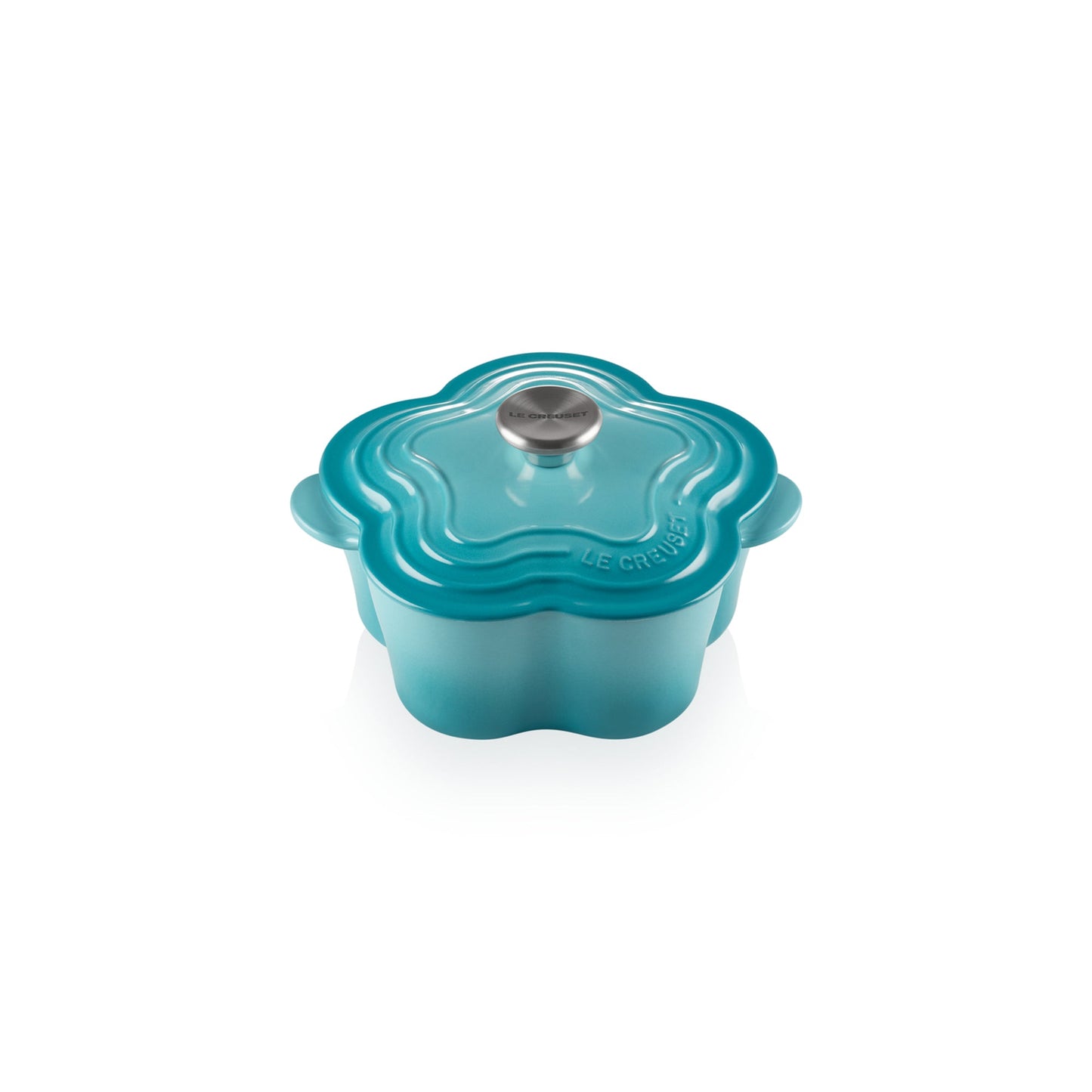 Flower Cocotte 20cm - Caribbean Ss Knob
