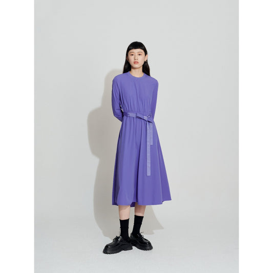 Women Pantone Collaboration : Slim Pantone Colour Dress - Purple