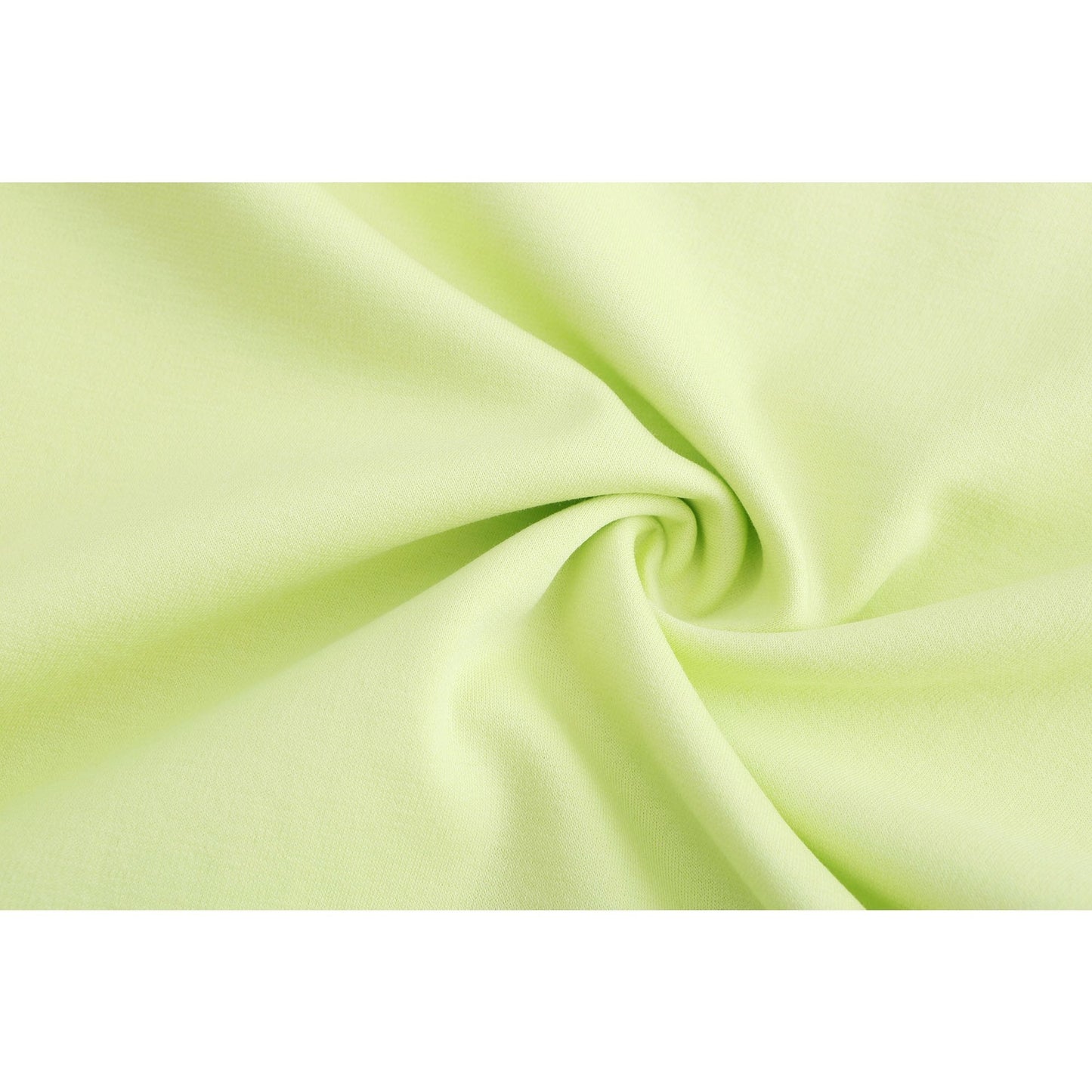 Women Oversize Hoodie Dress - Light Green