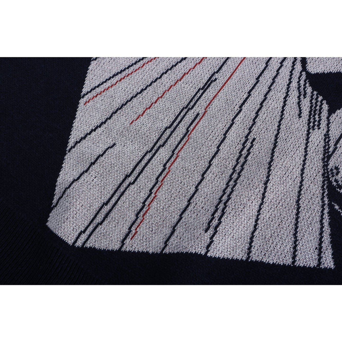 Women Jacquard Graphic Sweater Dress - Charcoal