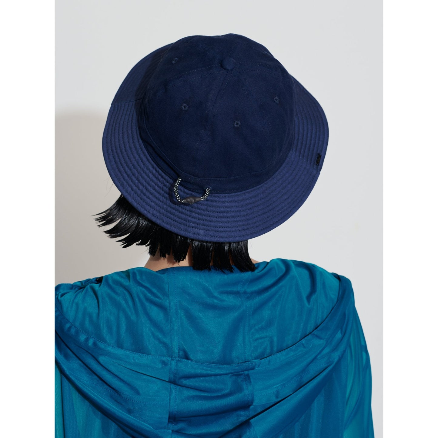 Women Cotton Canvas Bucket Hat - Navy