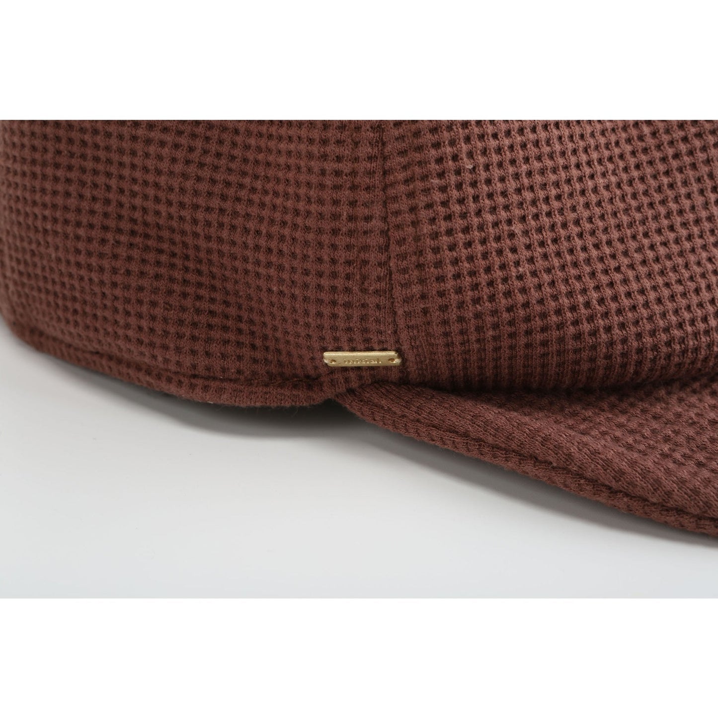 Women Waffle Baseball Cap - Brown