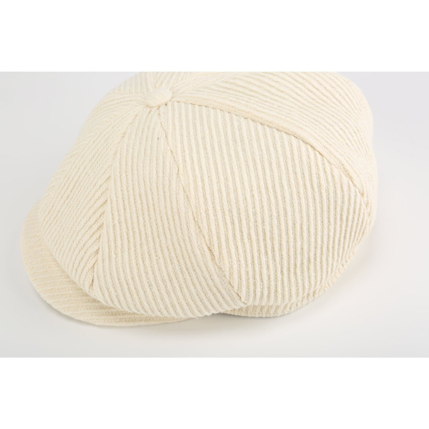 Women Wool Mix Newsboy Cap - Ivory
