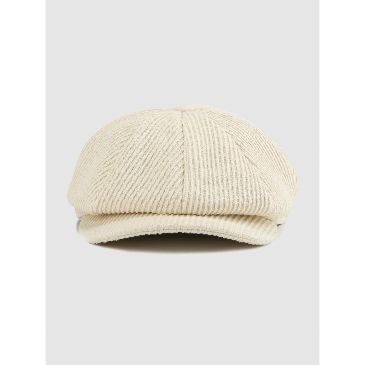 Women Wool Mix Newsboy Cap - Ivory