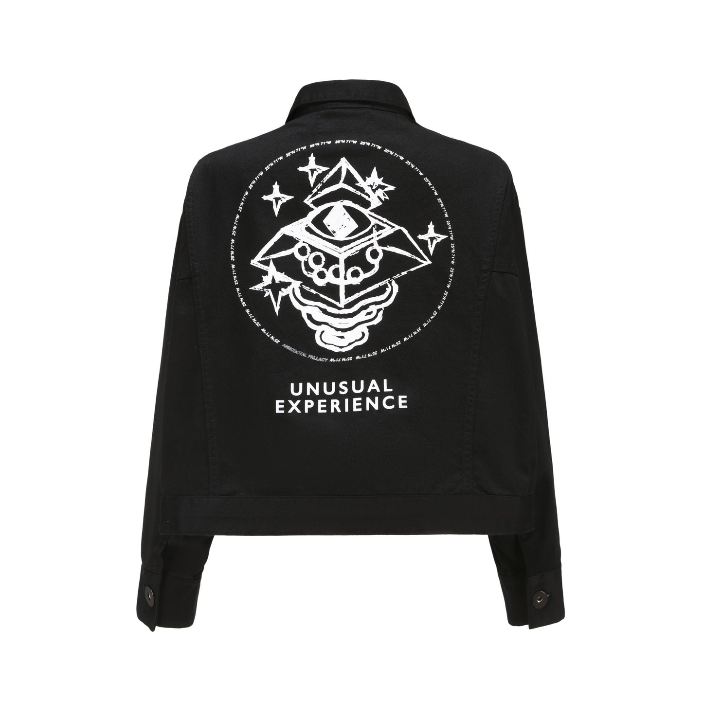 Women UE Back Print Jacket - Black