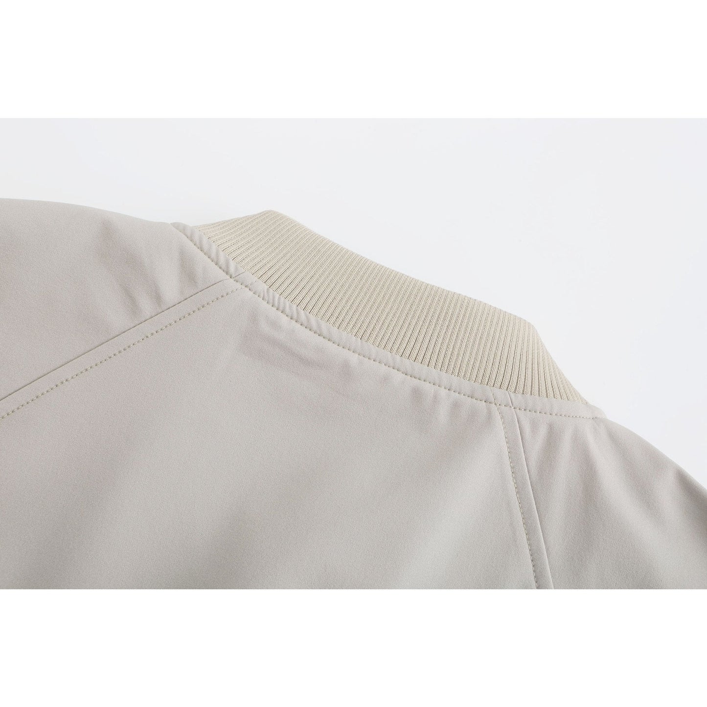 Women Solotex Bomber Jacket - Beige