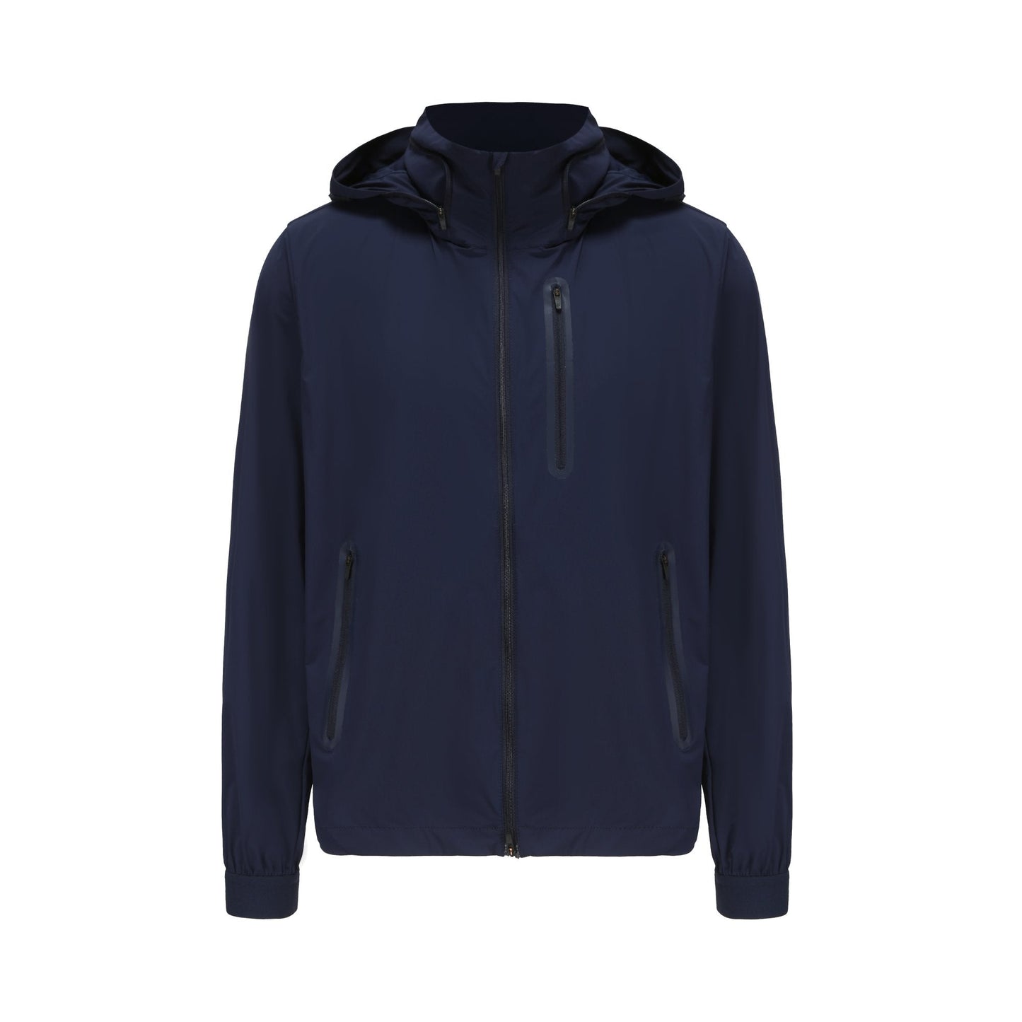 Men Running Windbreaker - Navy