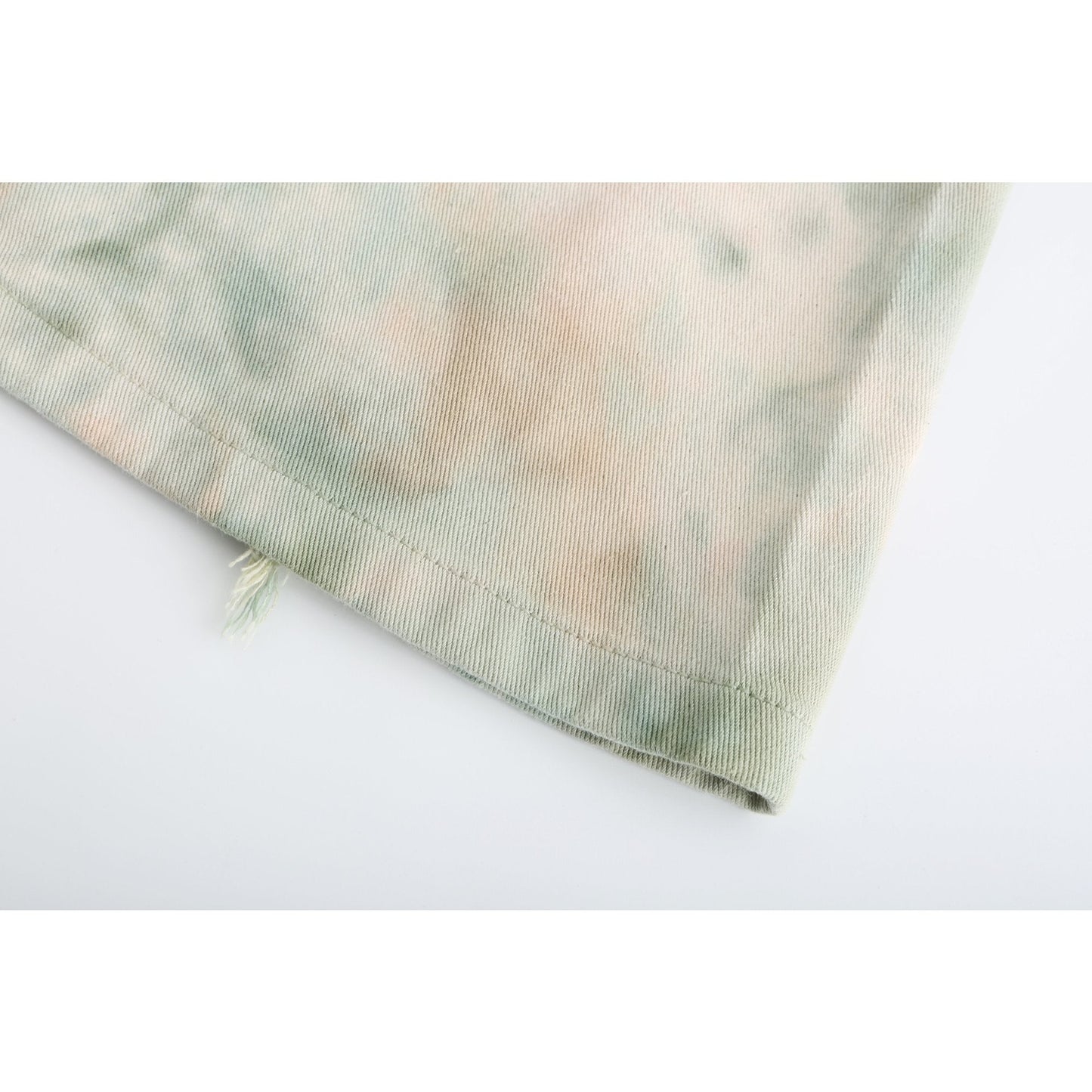 Women Tie Dye Skirt - Beige