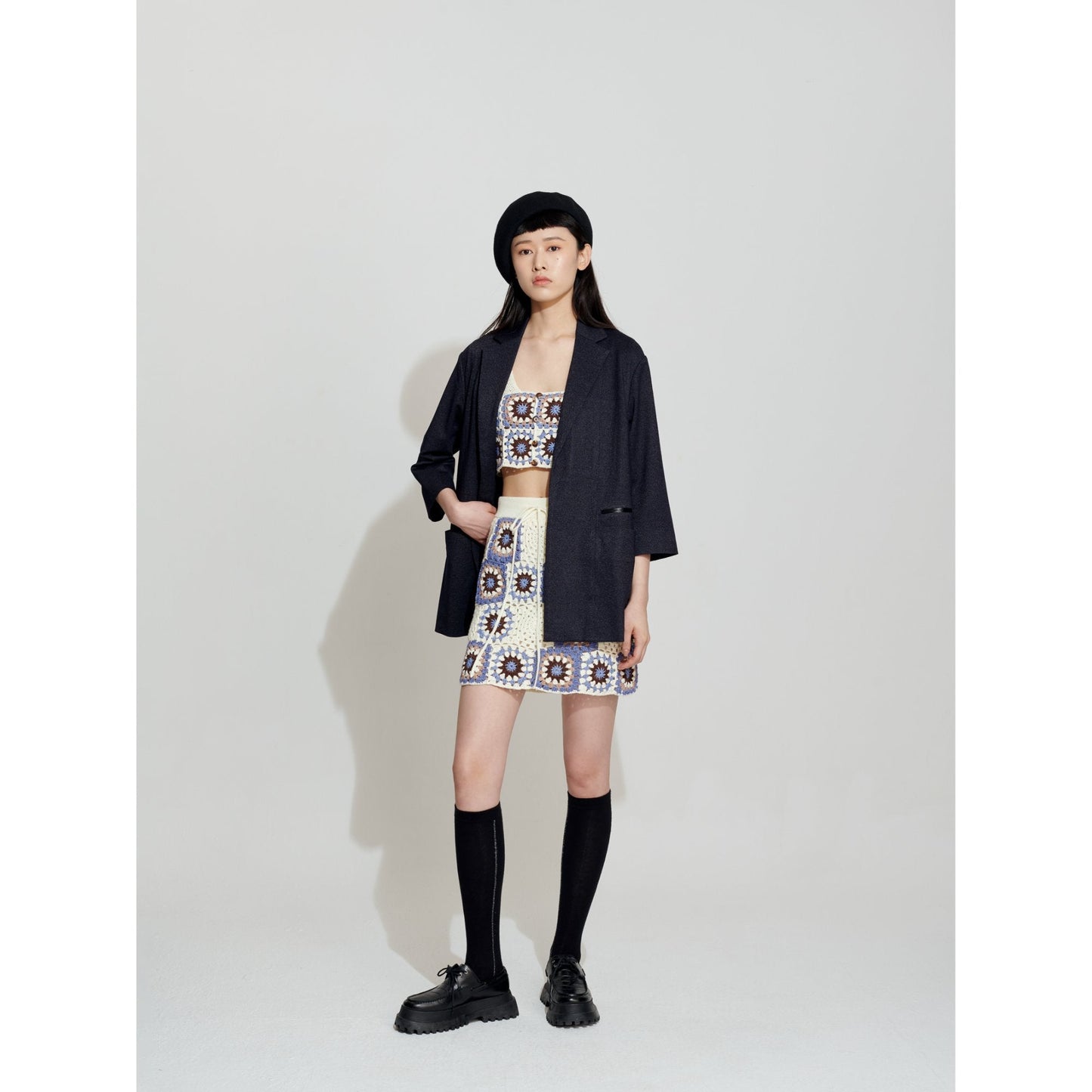 Women Crochet Mini Skrit - Pattern