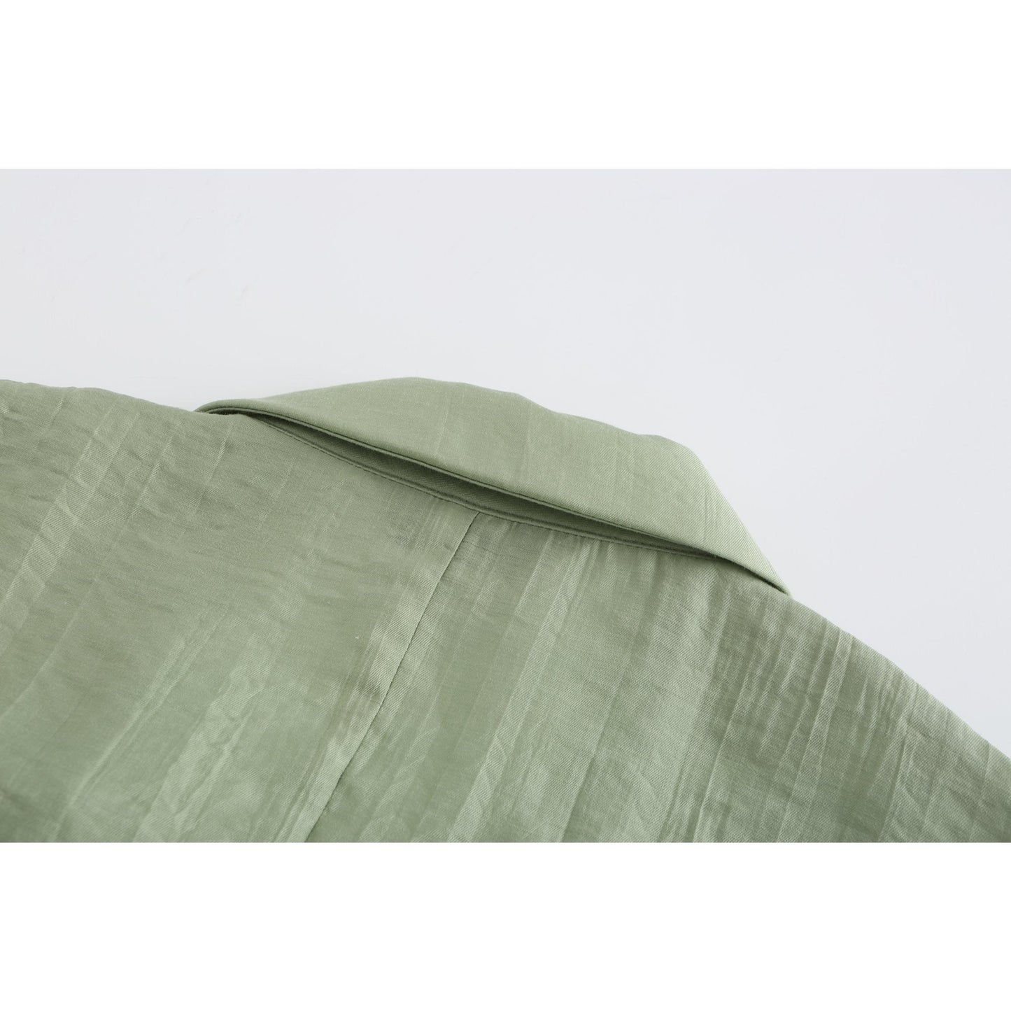 Women Light Weight Blazer - Light Green