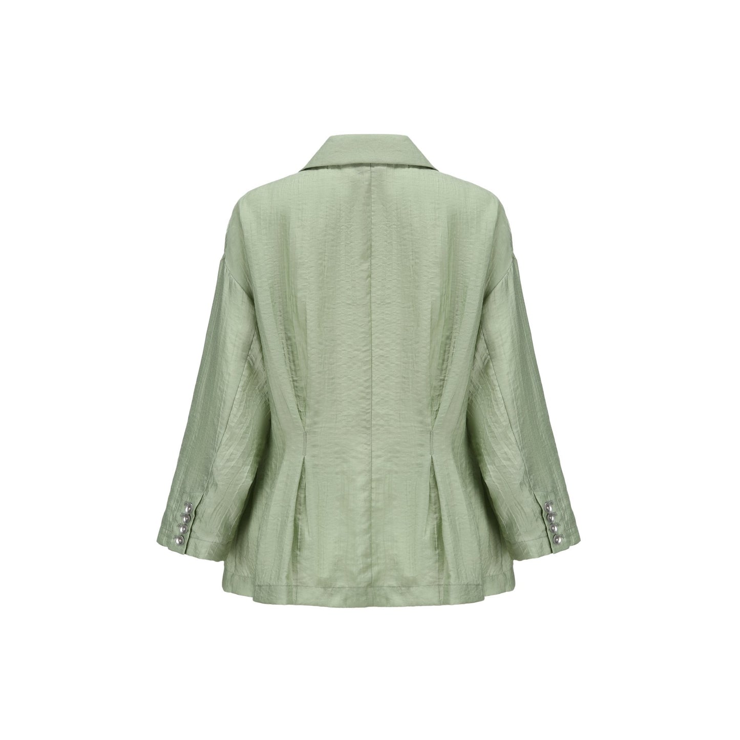 Women Light Weight Blazer - Light Green