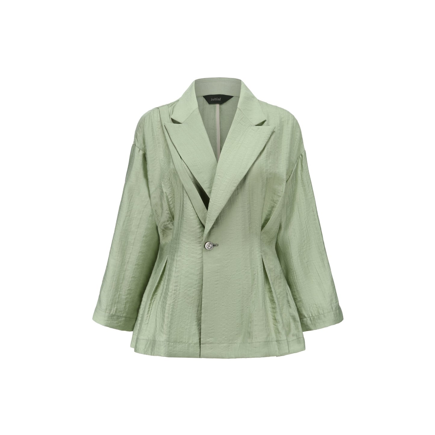 Women Light Weight Blazer - Light Green