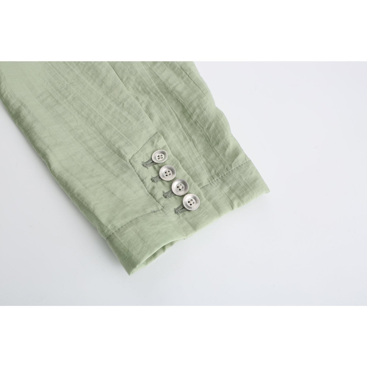 Women Light Weight Blazer - Light Green