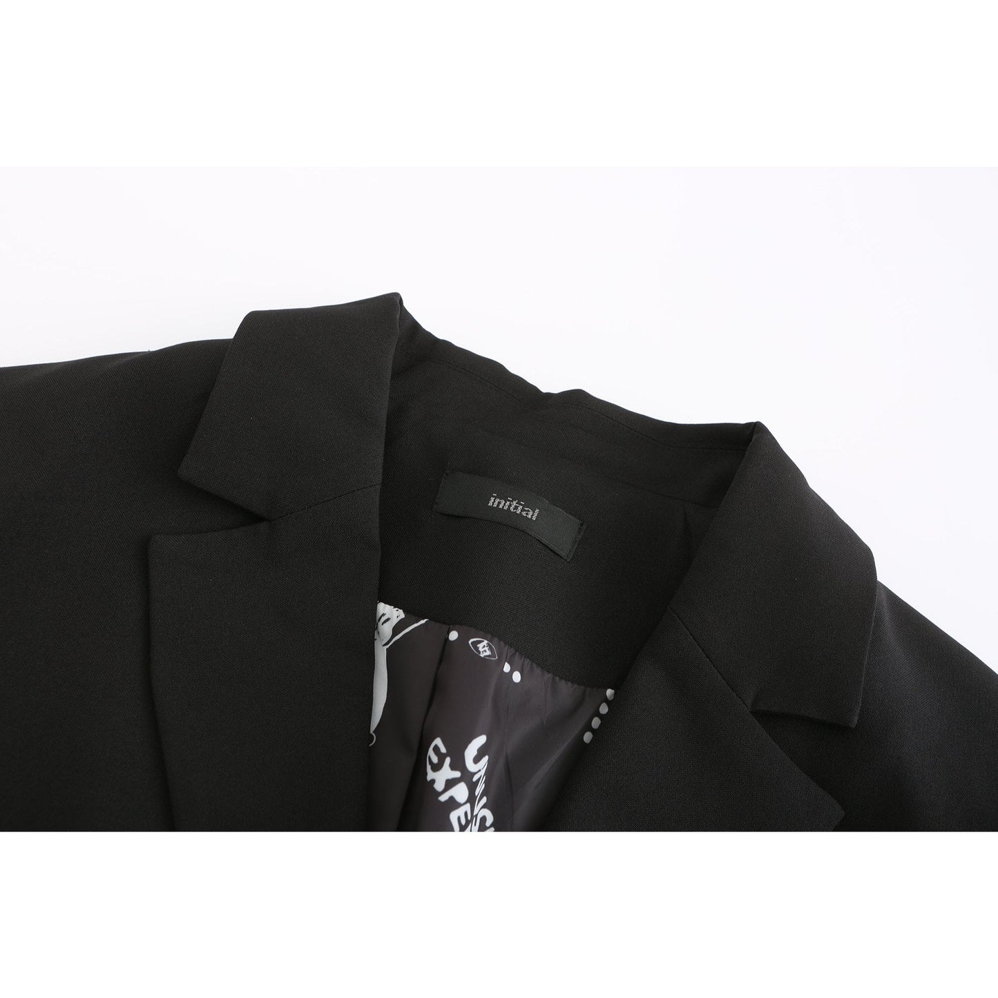 Women Extra Oversize Blazer - Black
