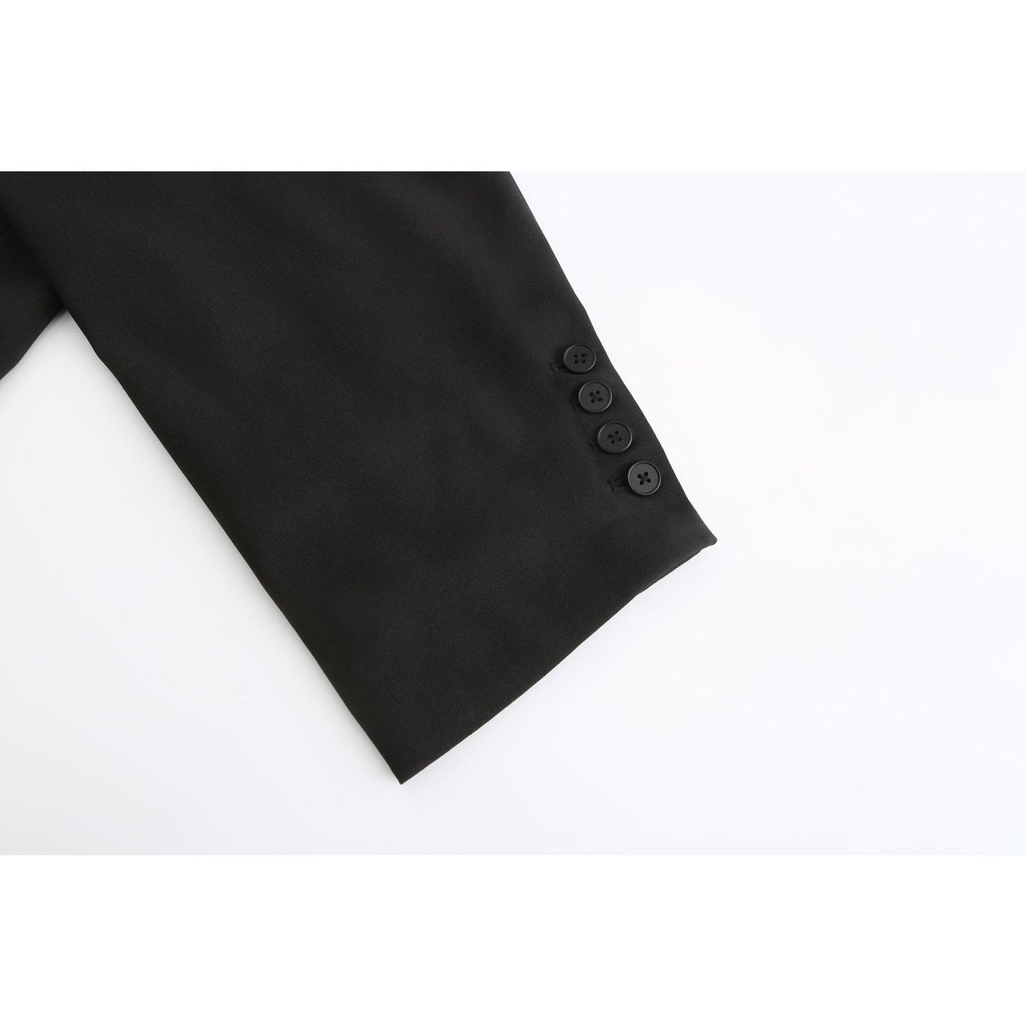 Women Extra Oversize Blazer - Black