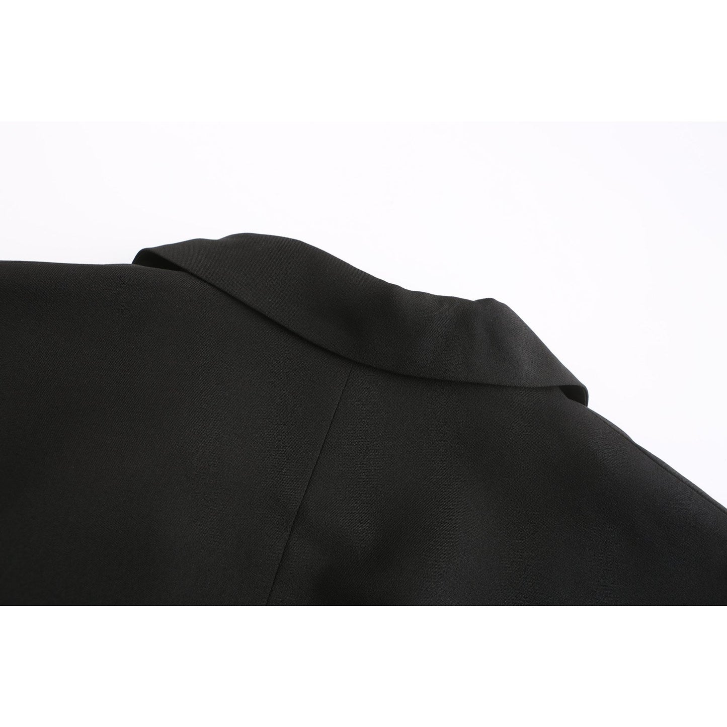 Women Extra Oversize Blazer - Black