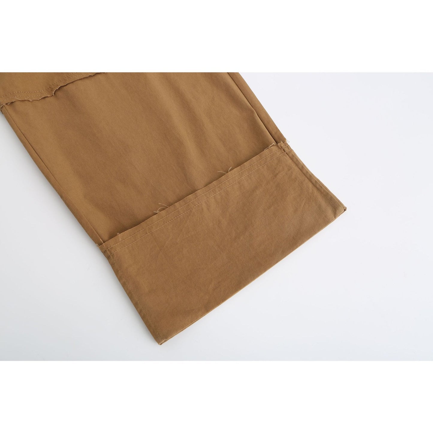 Women Worker Boyfriend Pants - Orange
