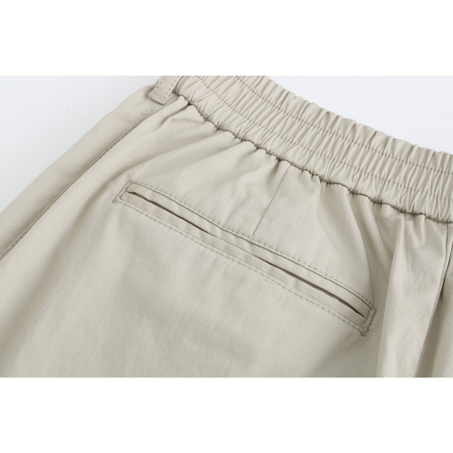 Women Buckle Pants - Light Green