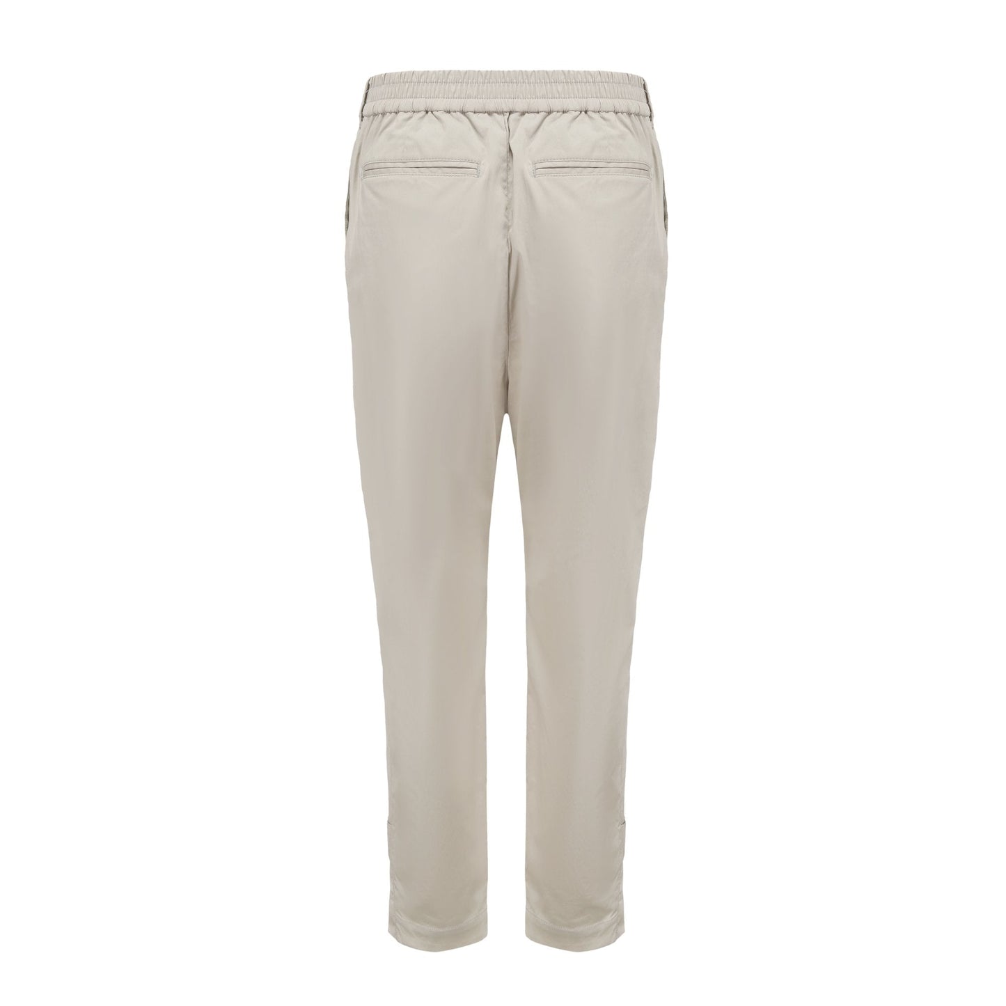 Women Buckle Pants - Light Green