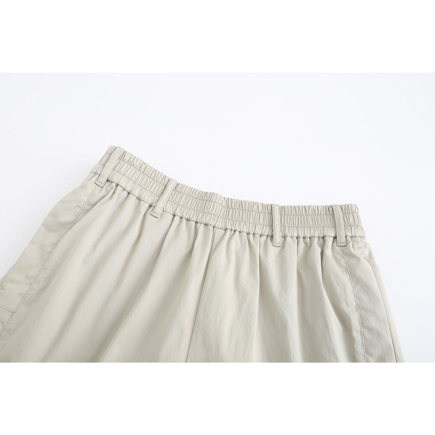 Women Buckle Pants - Light Green