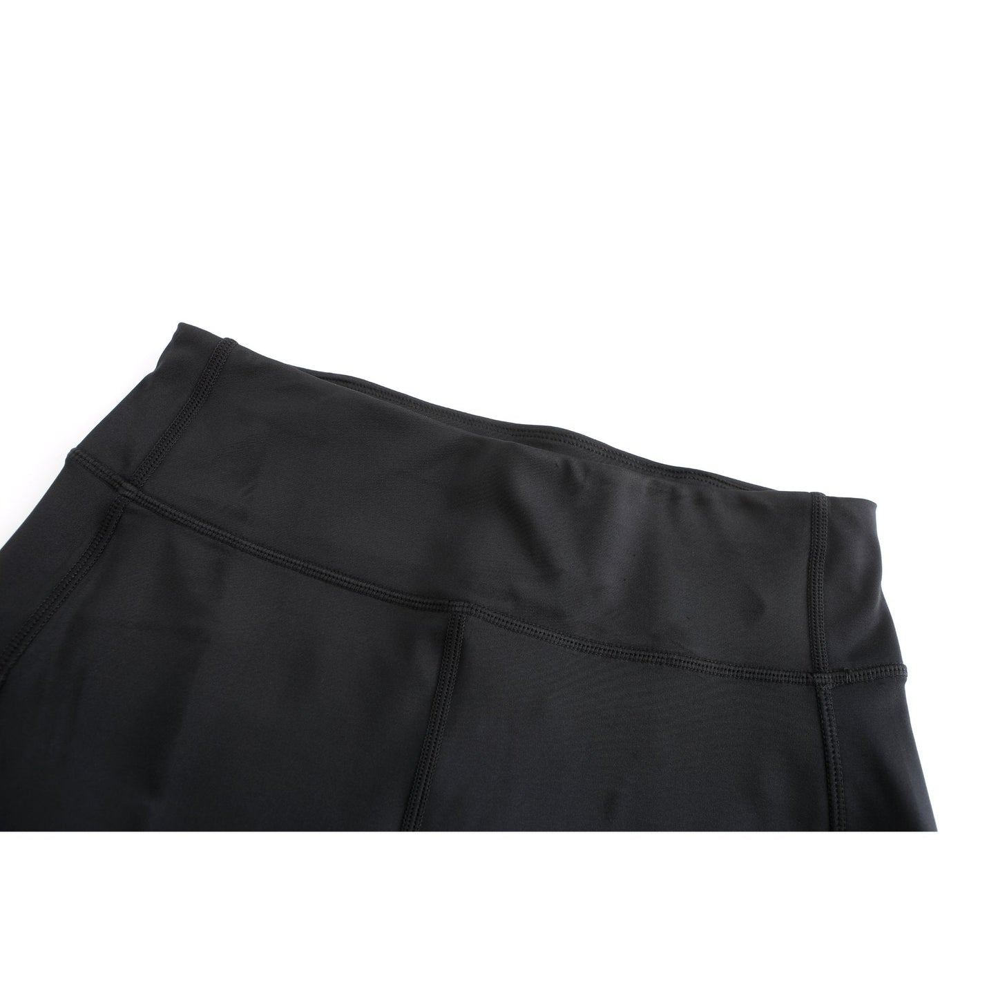Women Cut Out Hem Leggings - Black