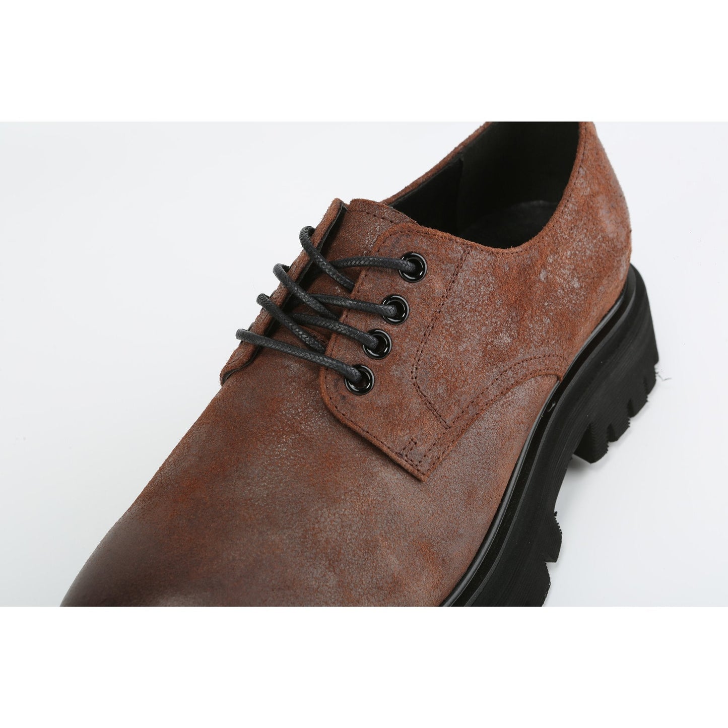 Men Gentleman Flats - Brown
