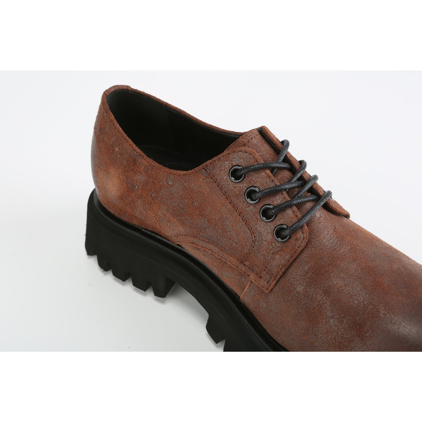 Men Gentleman Flats - Brown