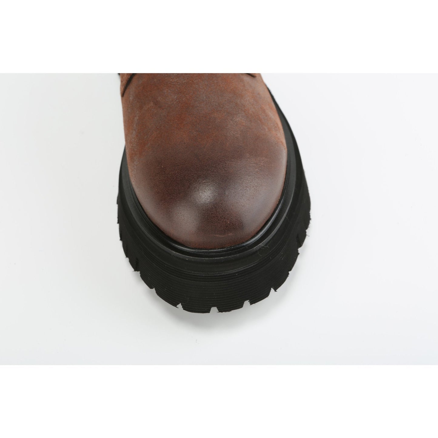 Men Gentleman Flats - Brown