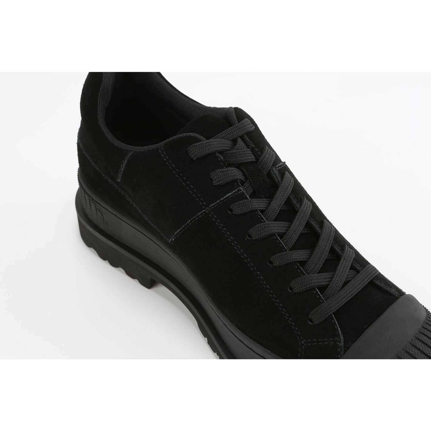 Men Multi-Straps Fly Knit Sneakers - Black