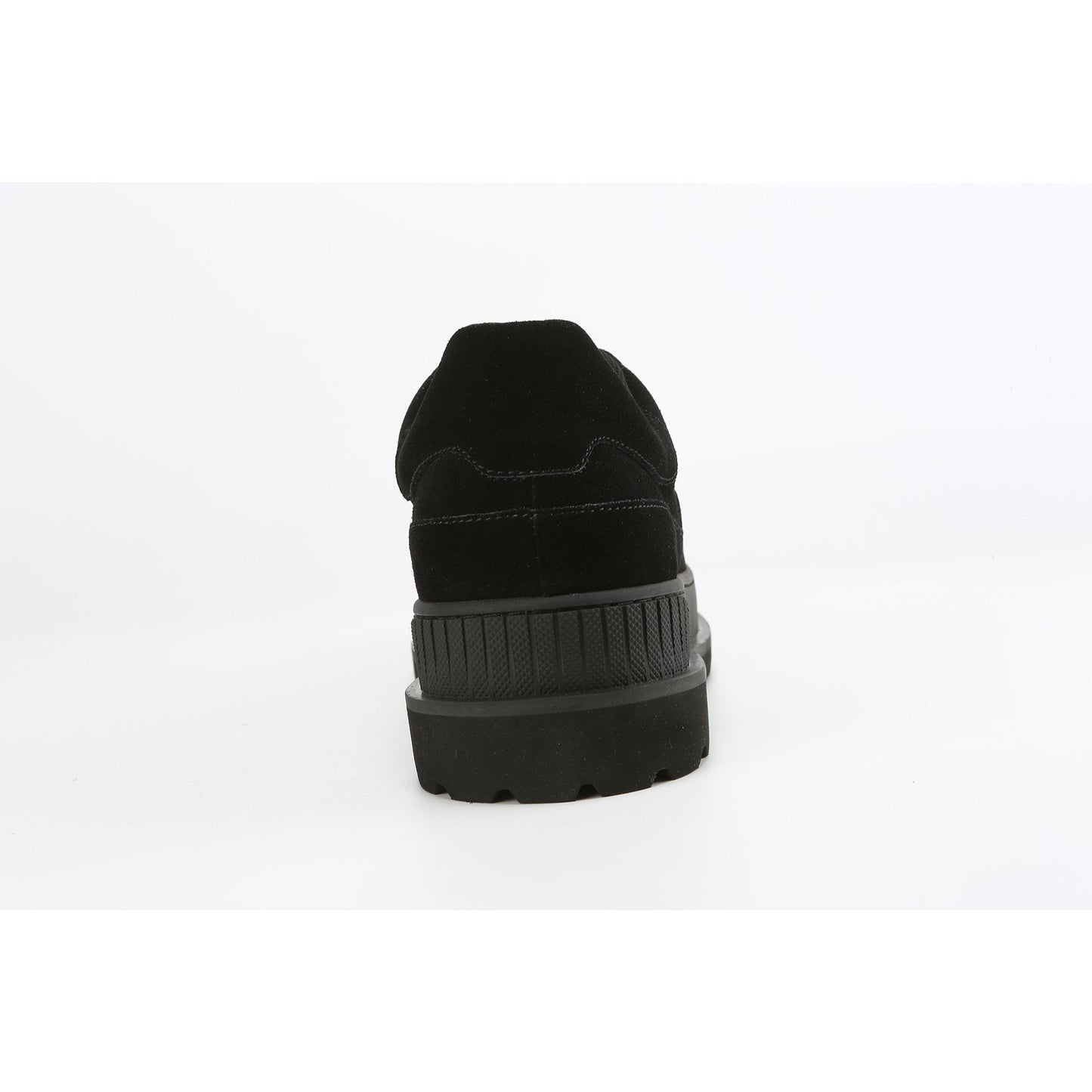 Men Multi-Straps Fly Knit Sneakers - Black