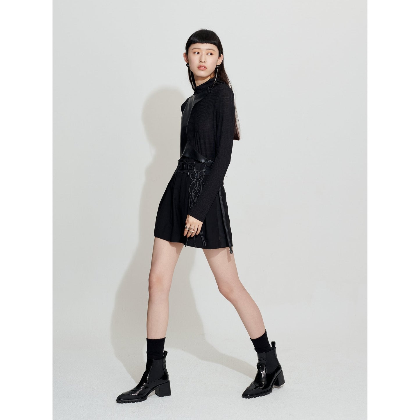 Women Ladies Boots - Black