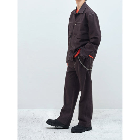 Men Chunky Sole Chelsea Boot - Black