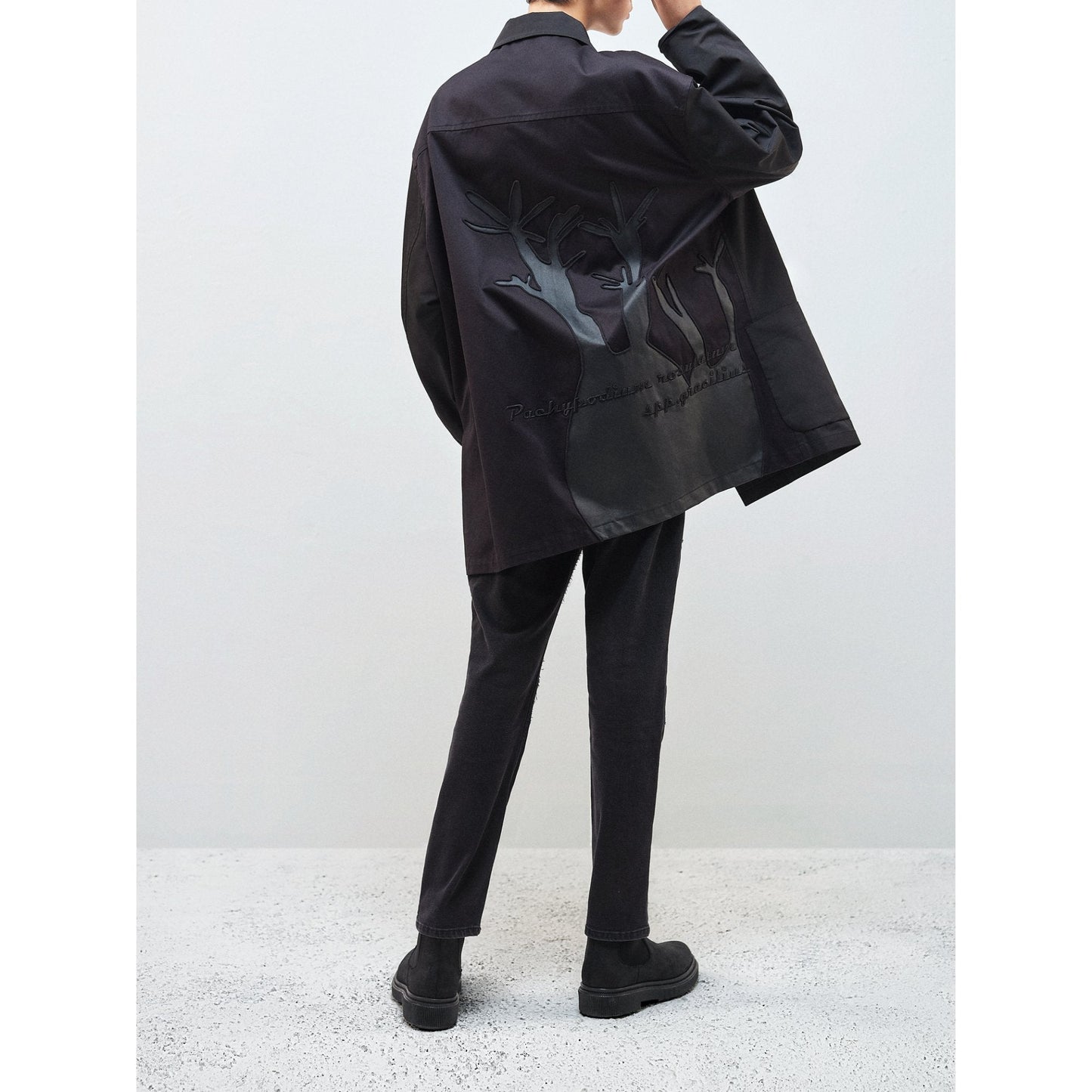 Men Chunky Sole Chelsea Boot - Black