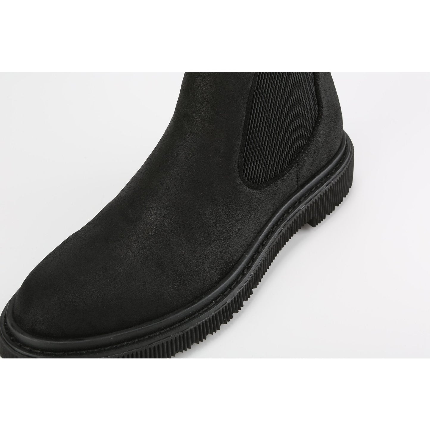 Men Chunky Sole Chelsea Boot - Black