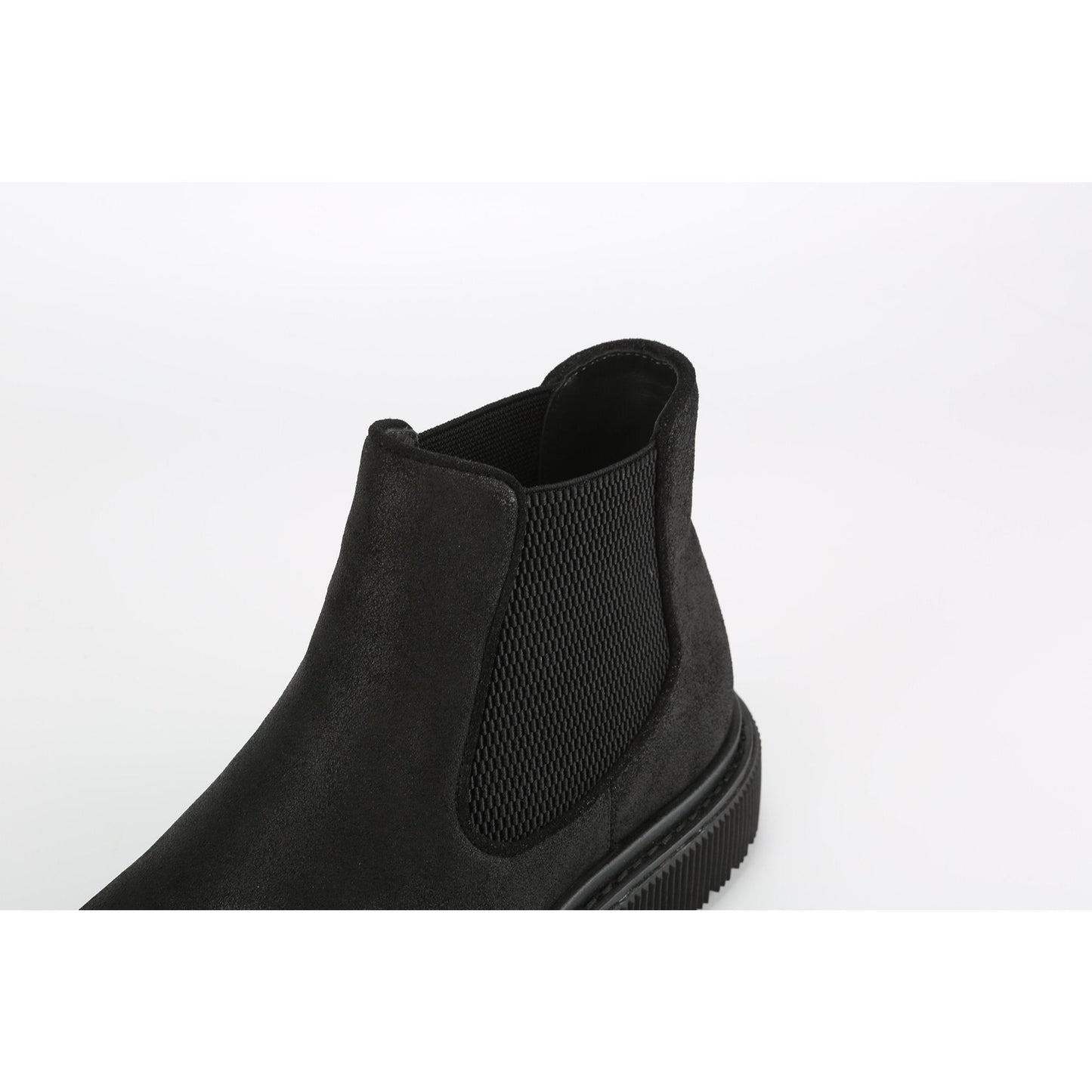 Men Chunky Sole Chelsea Boot - Black