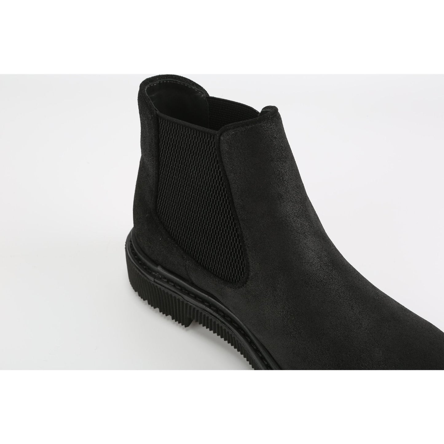 Men Chunky Sole Chelsea Boot - Black