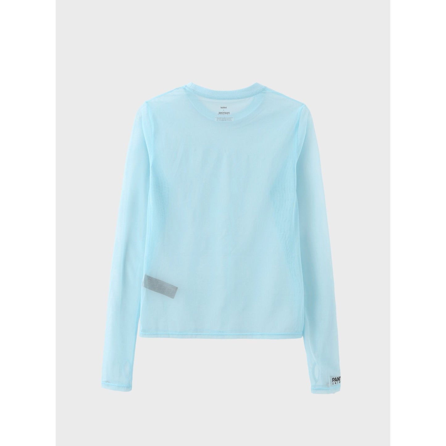 Women Pantone Collection : Colour Mesh Tee - Light Blue