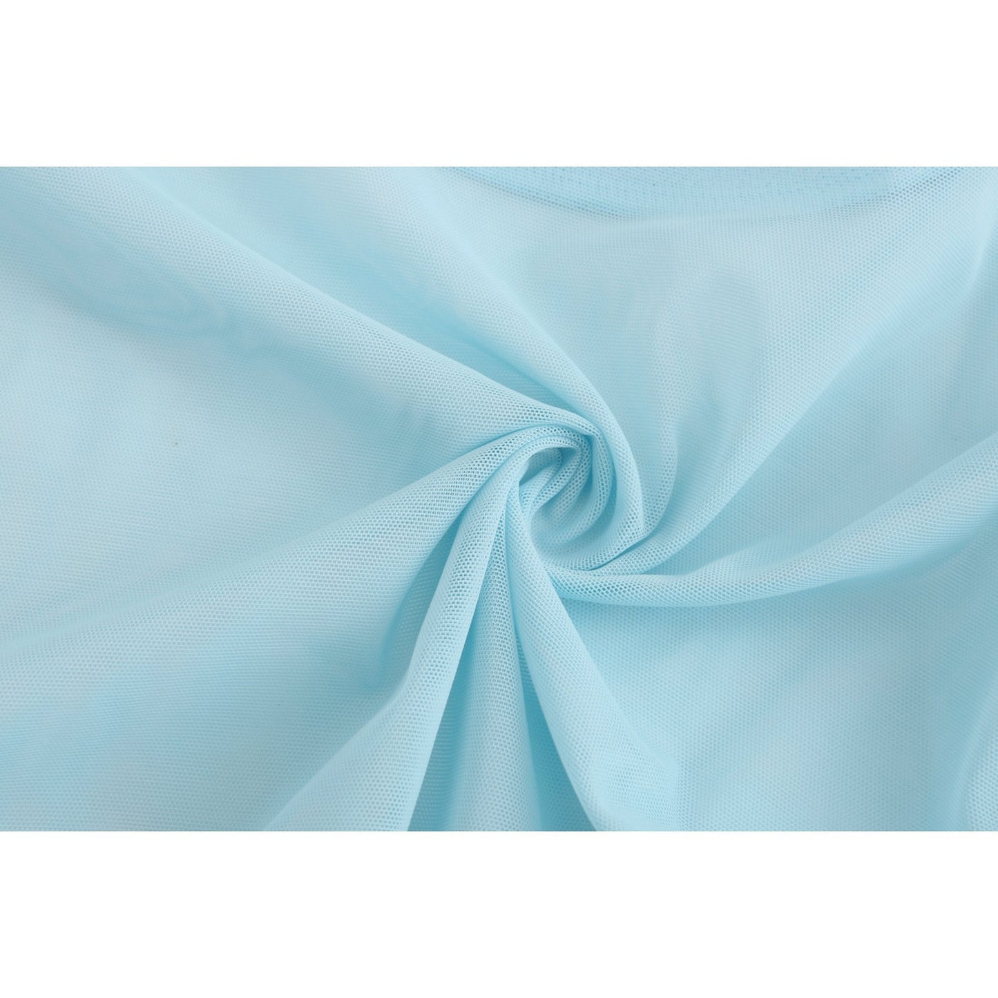 Women Pantone Collection : Colour Mesh Tee - Light Blue