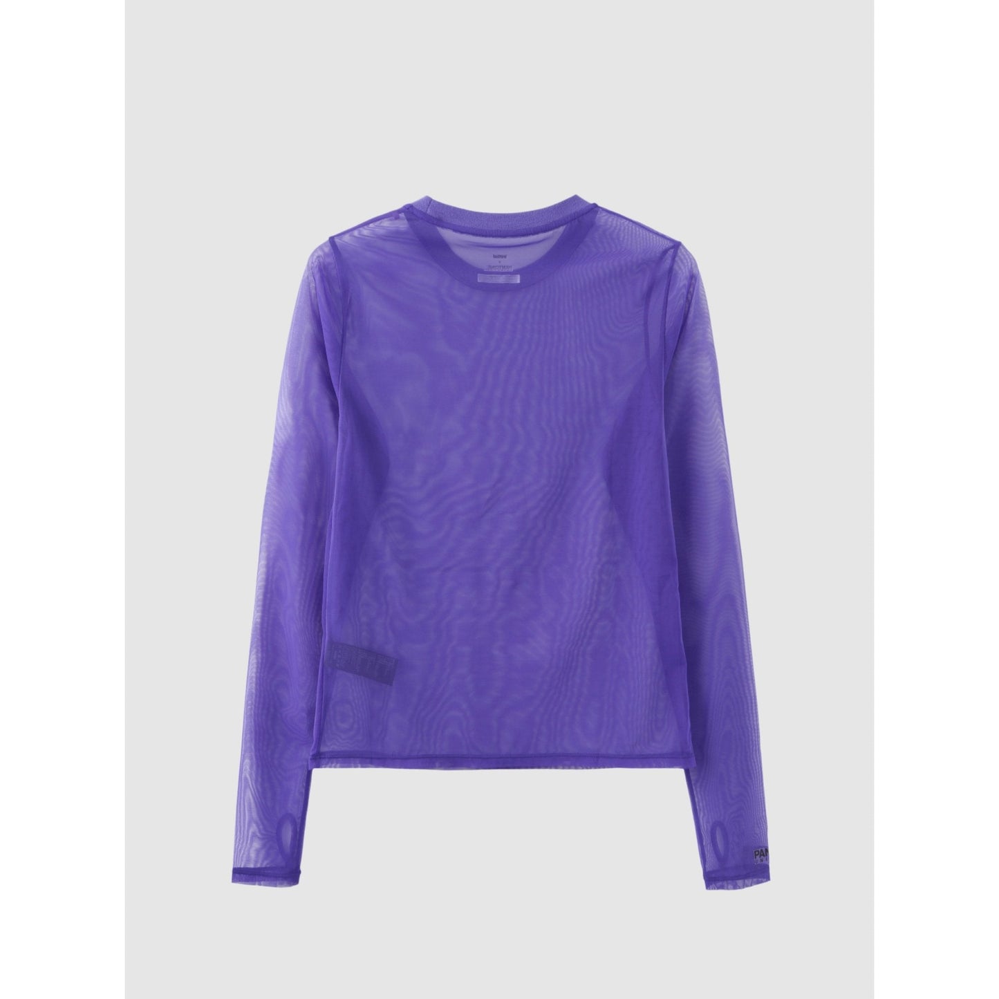 女士 Pantone 系列：彩色網眼 T 卹 - 紫色