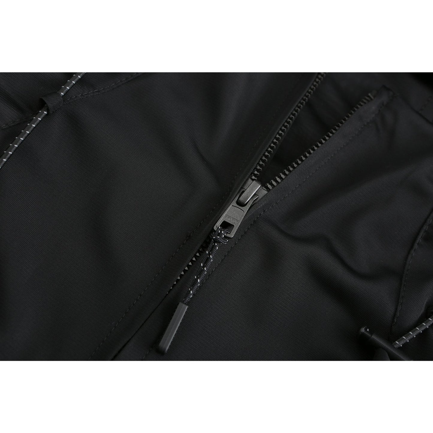 Women See Through Oversize Outdoor Smock - Black